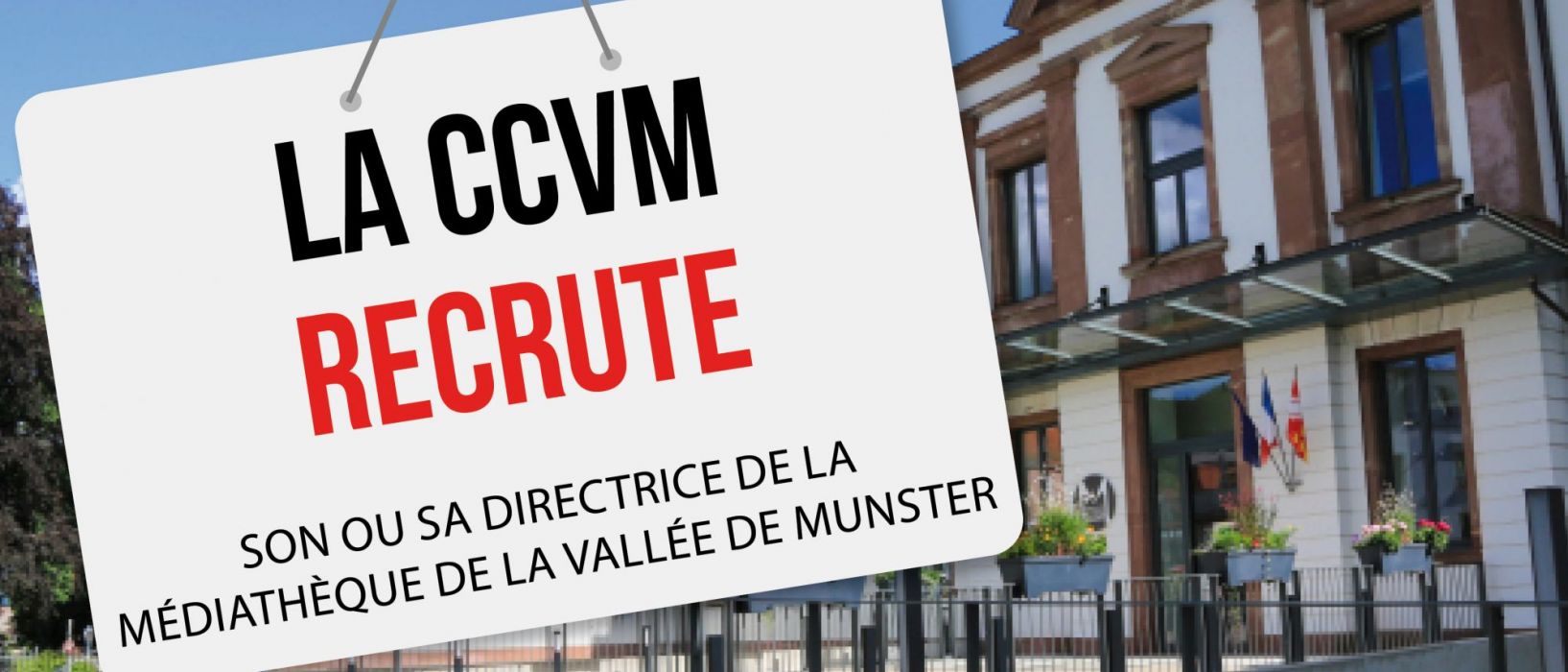 La Communauté de Communes recrute son directeur ou sa directrice de Médiathèque